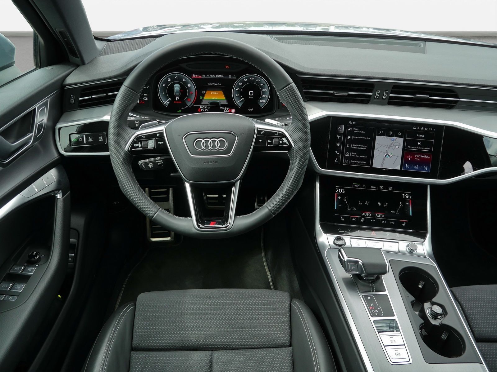 Audi A6 Avant 55 TFSIe qu. S line 63km/WLTP*HuD*360°