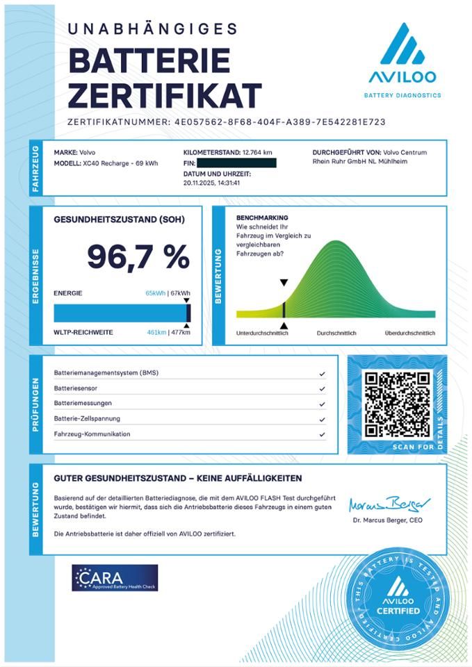 Volvo XC40 PURE ELECTRIC ULTIMATE AHK+LM 20''+MET+360°