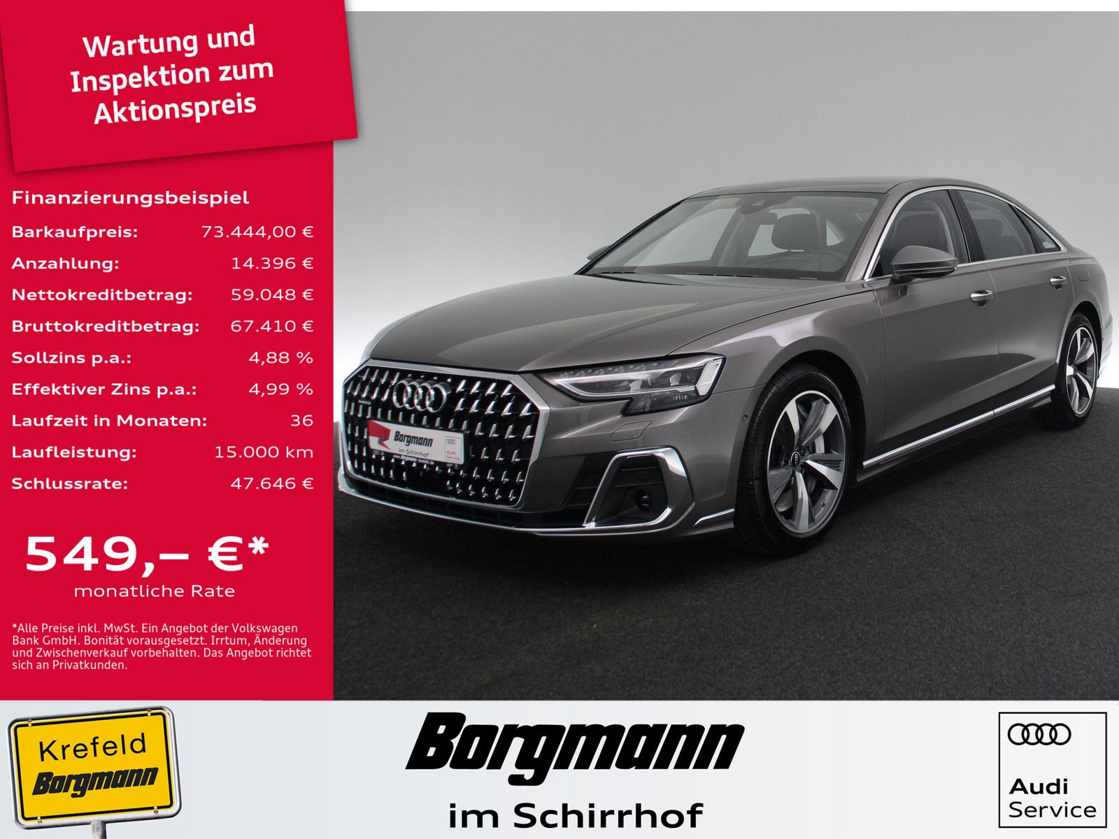 Audi A8 60 TFSI e quattro - Samsaru's Car Outlet