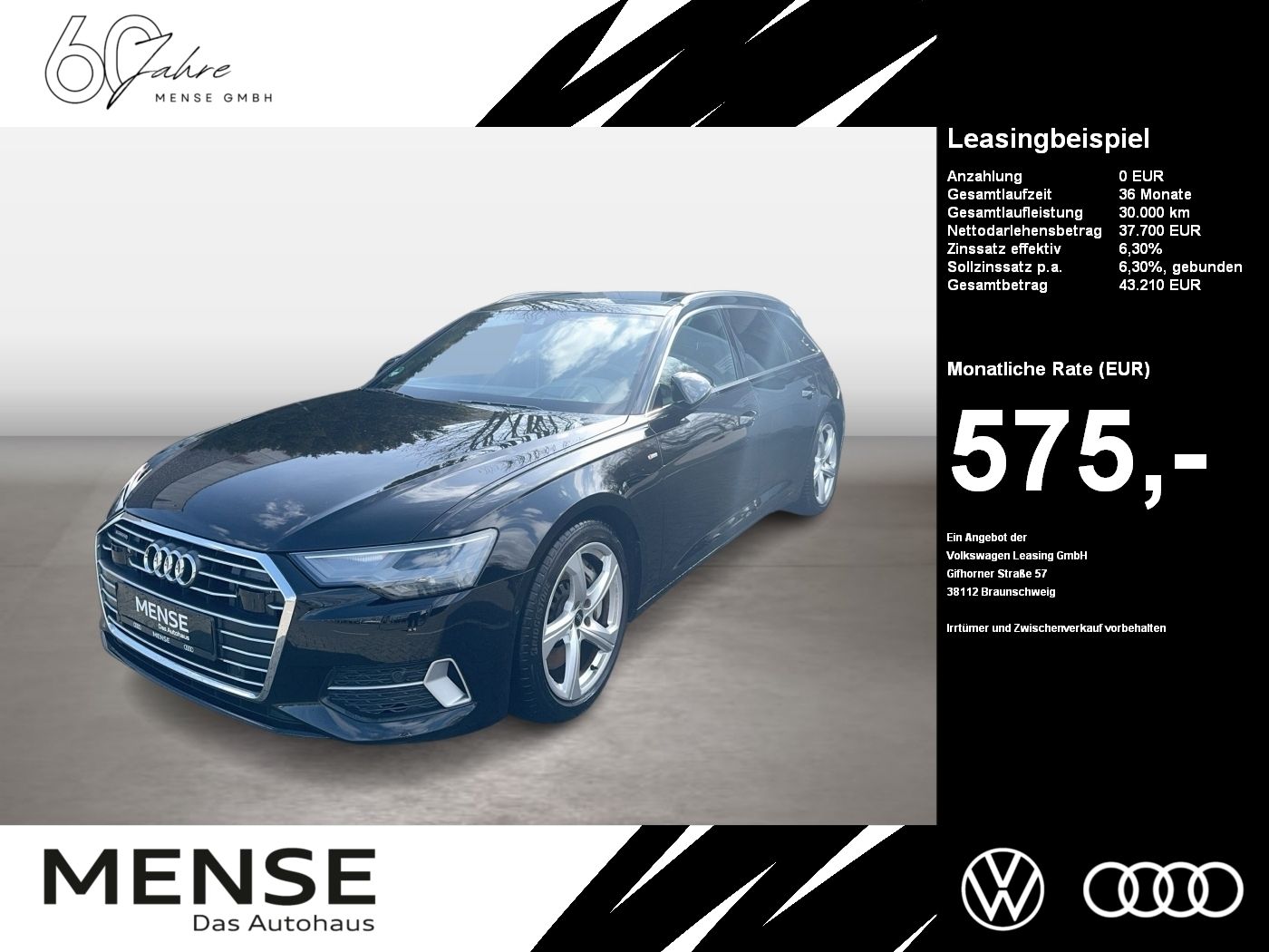 Audi A6 Avant 50 TFSIe quattro S tronic S line AHK