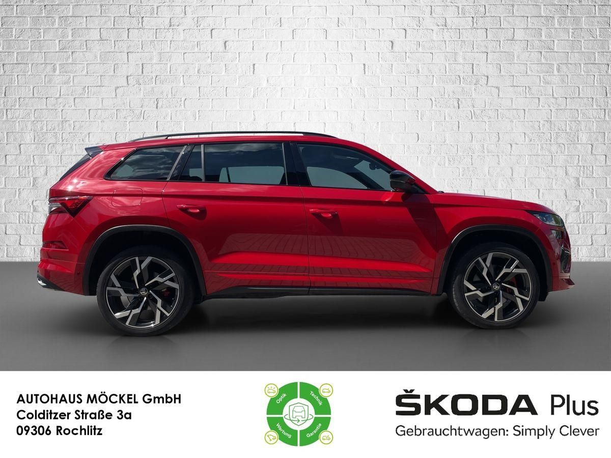 Skoda Kodiaq RS 4x4 DSG/AHK/NAVI/Standheizung/Canton
