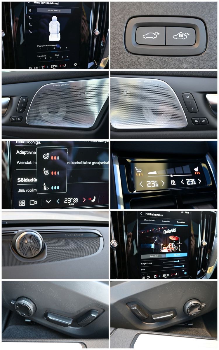Volvo V60 Cross Country B&W HUD MASSAGE ULTIMATE FULL