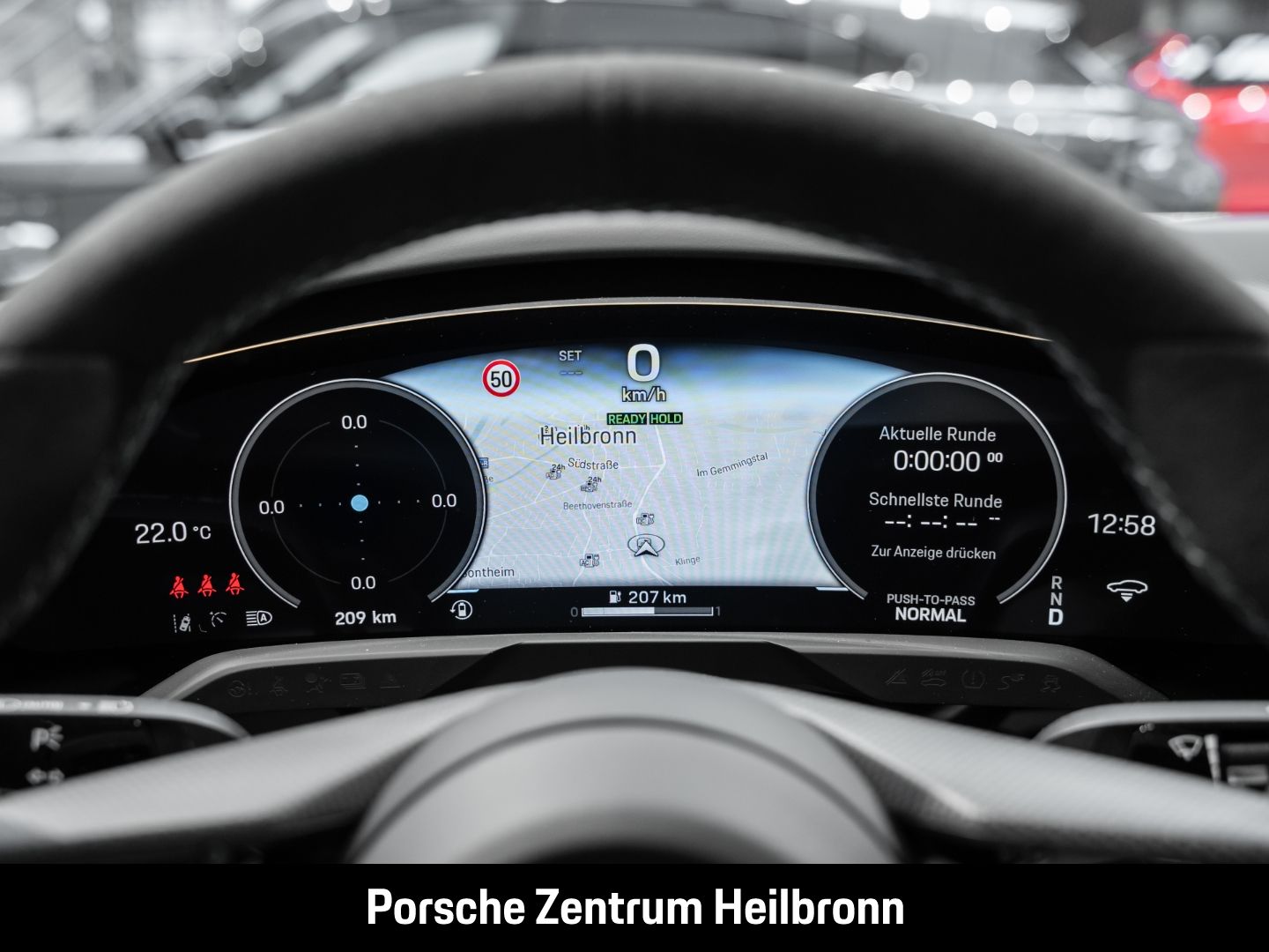 Porsche Taycan Turbo S Burmester Surround-View Head-Up
