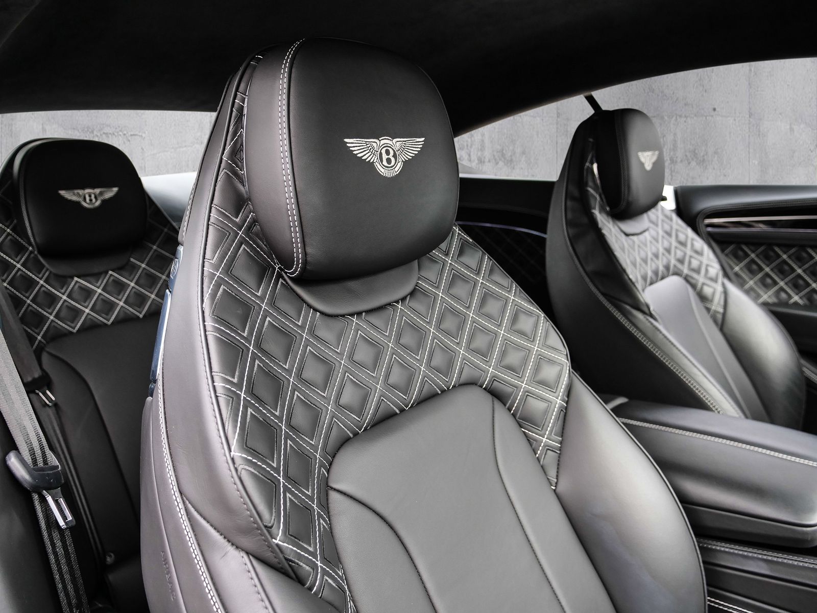 Bentley Continental GT W12 Speed Onyx, Diamond Knurling