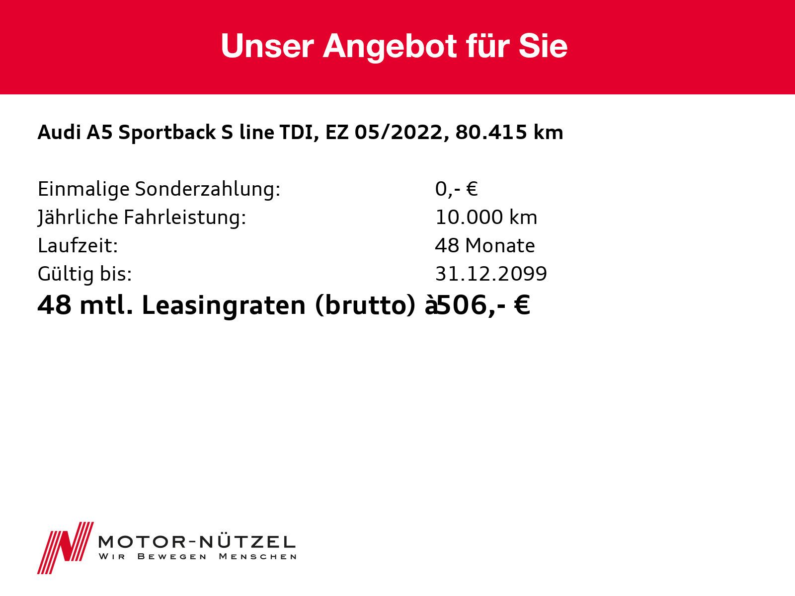 Audi A5 Sportback 50 TDI QU S-LINE LED+NAVI+RFK+18"LM