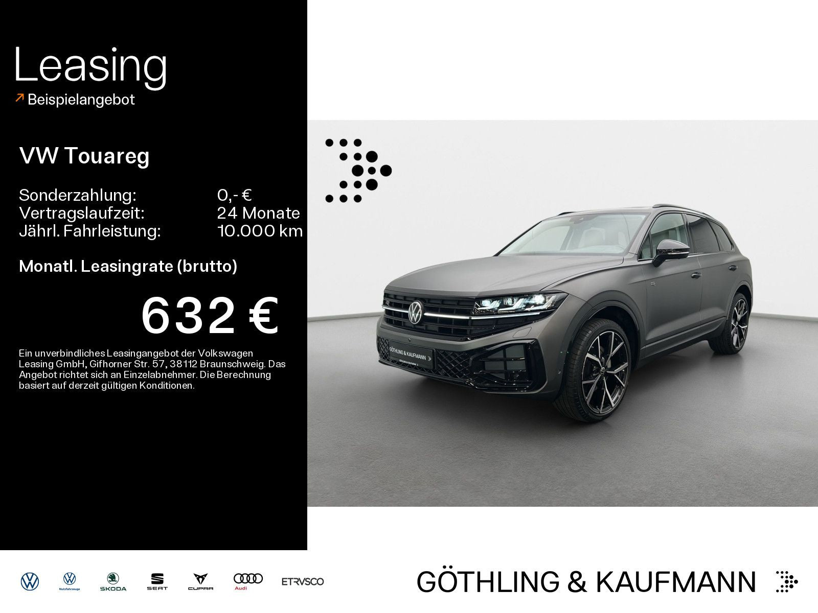 Volkswagen Touareg R-Line 4M 3.0 TDI*UPE121.670*MATT*22Zoll