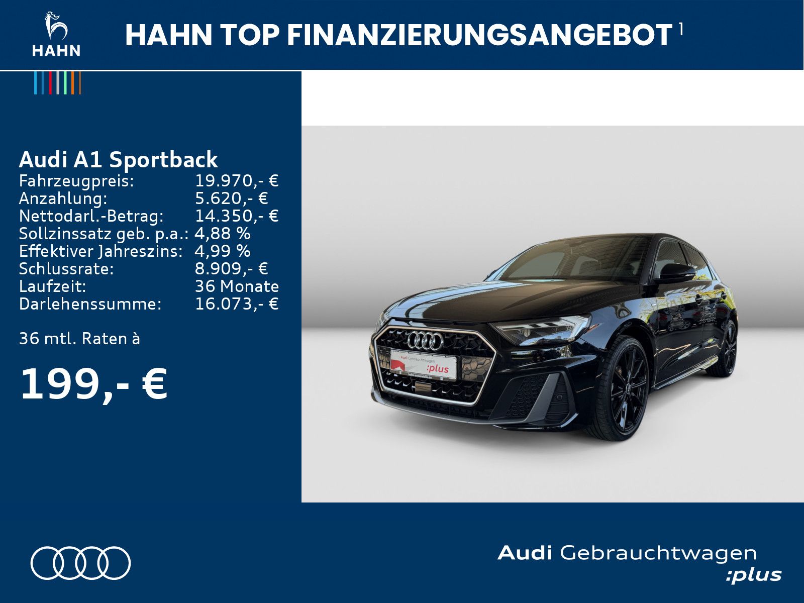 Audi A1 Sportback 25TFSI S-Line - Samsaru's Car Outlet