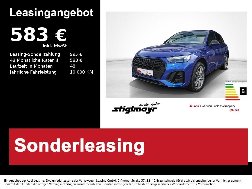 Audi Q5 S-line 55 TFSIe quattro ACC+AHK+MATRIX+NAVI