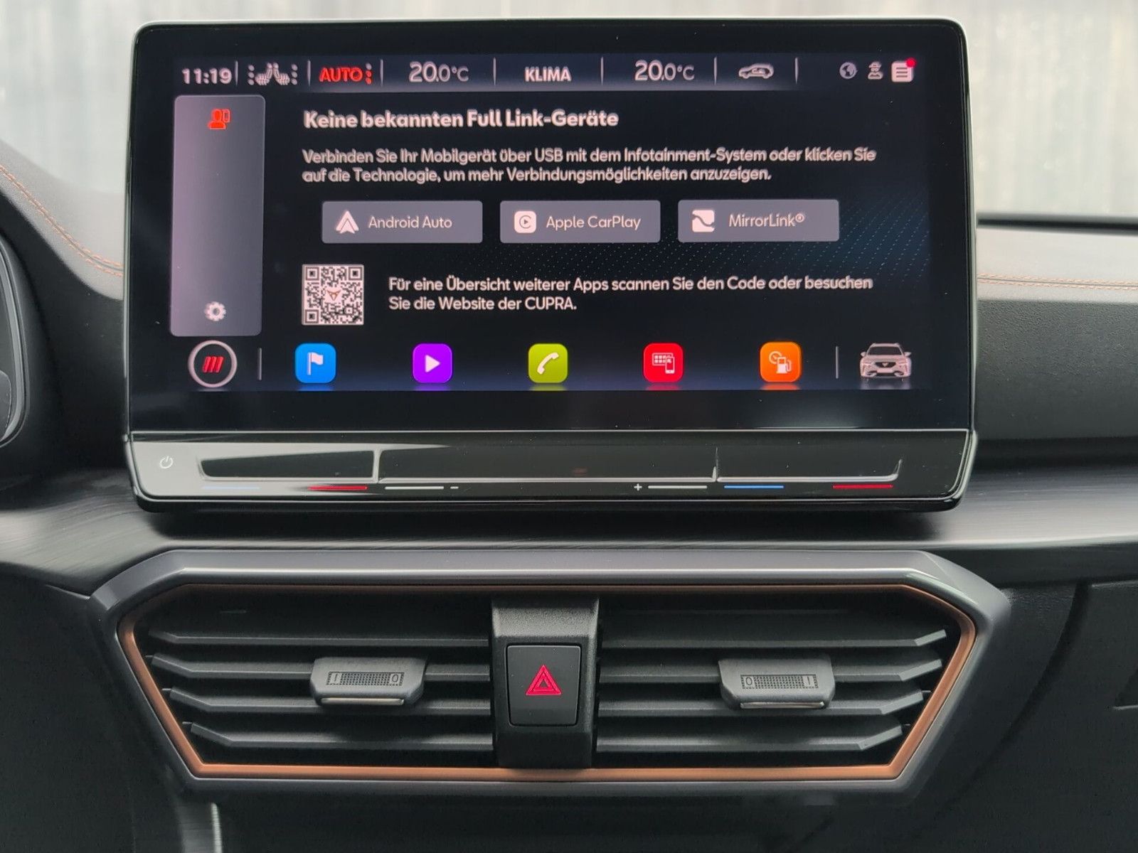 Cupra Formentor VZ 4Drive AHK-schw. 19" Copper Carplay