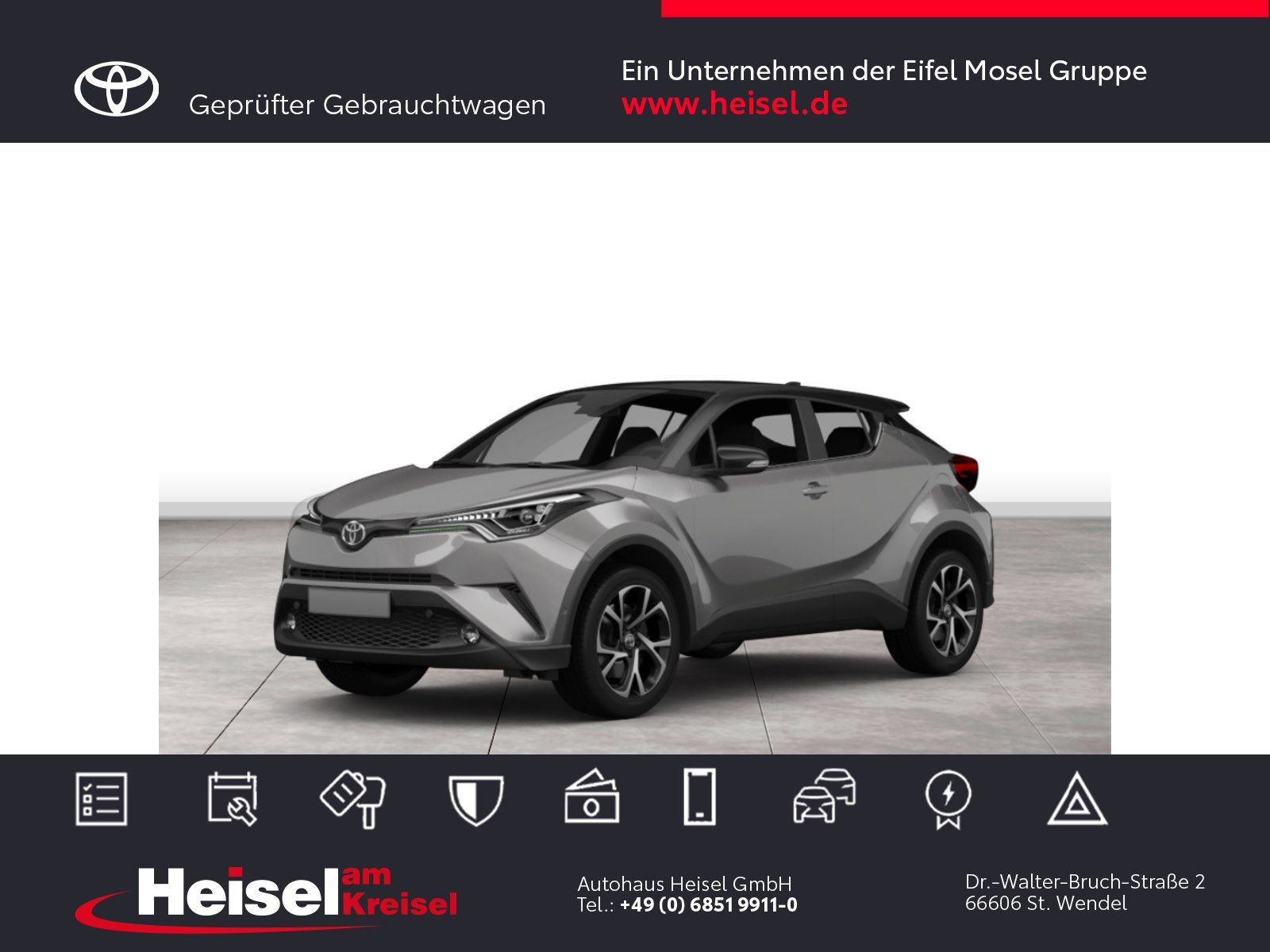 Toyota C-HR Hybrid - Samsaru's Car Outlet