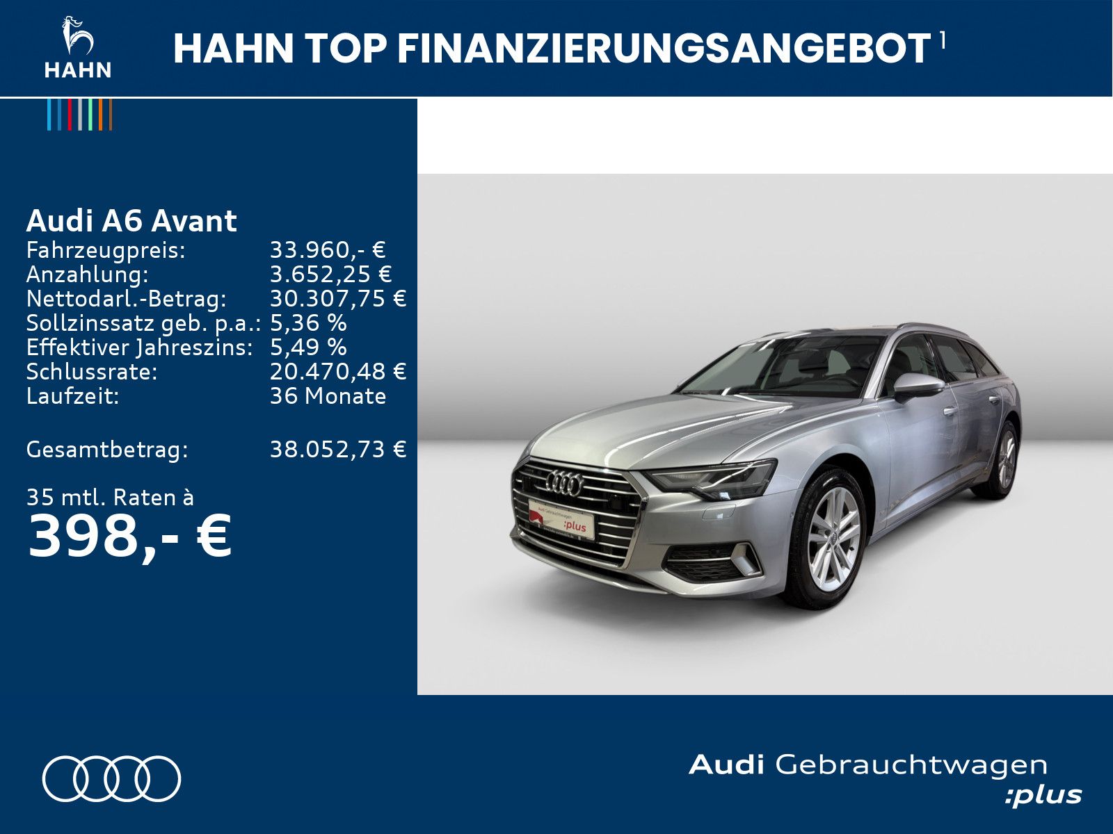 Audi A6 Avant 45 TDI quattro S line Virtual ACC Carpl