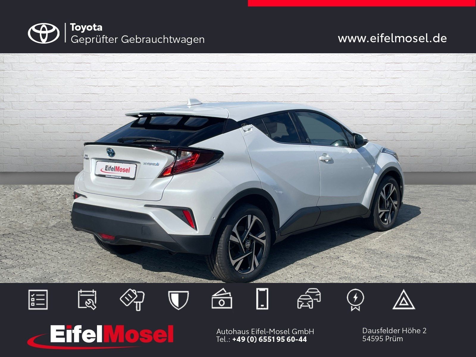 Toyota C-HR 1,8-l-Hybrid 5-Türer Team Deutschland Hybri