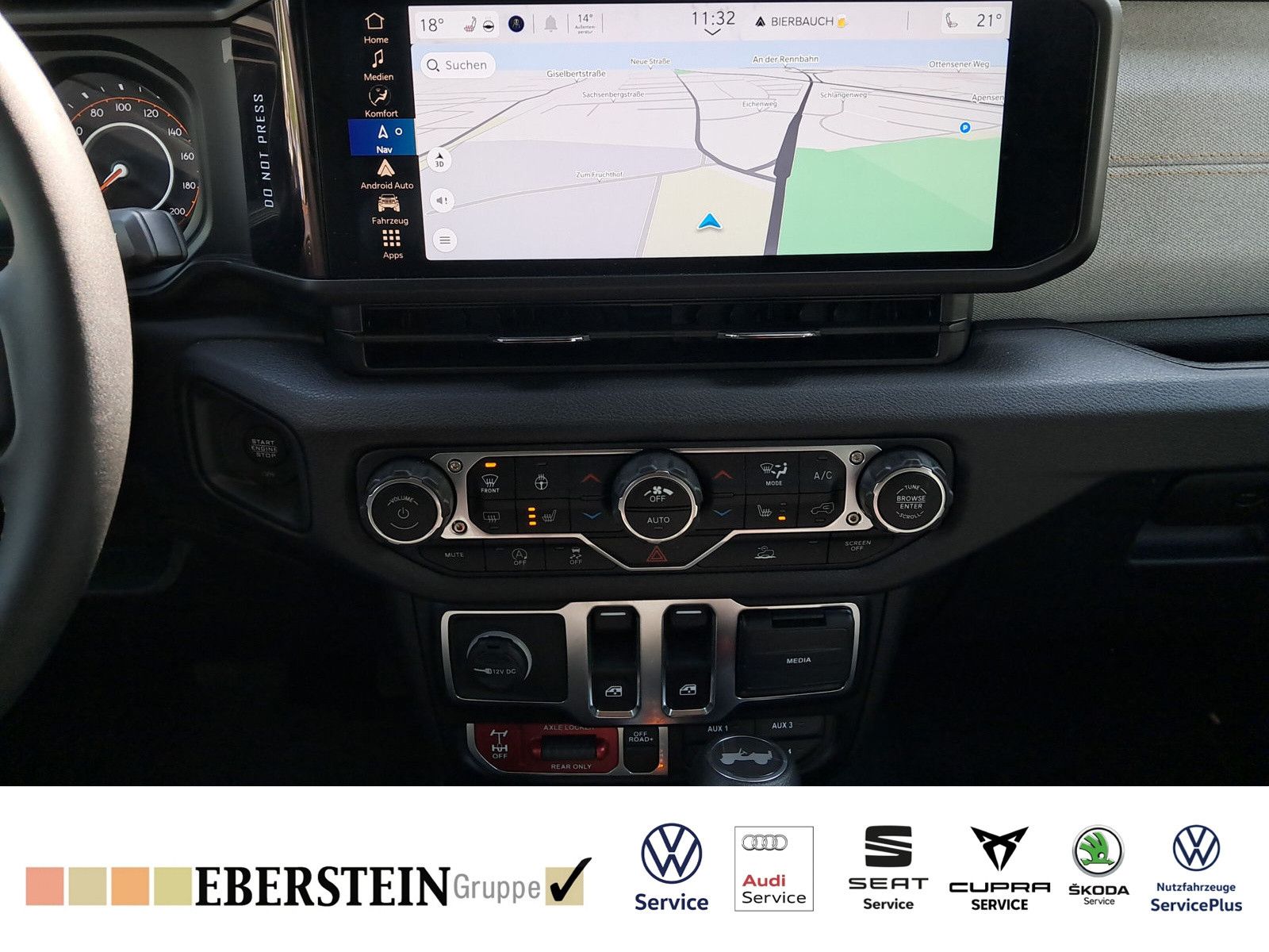 Jeep Wrangler Willy's 3,6 V6 AHK Hardtop Android Auto