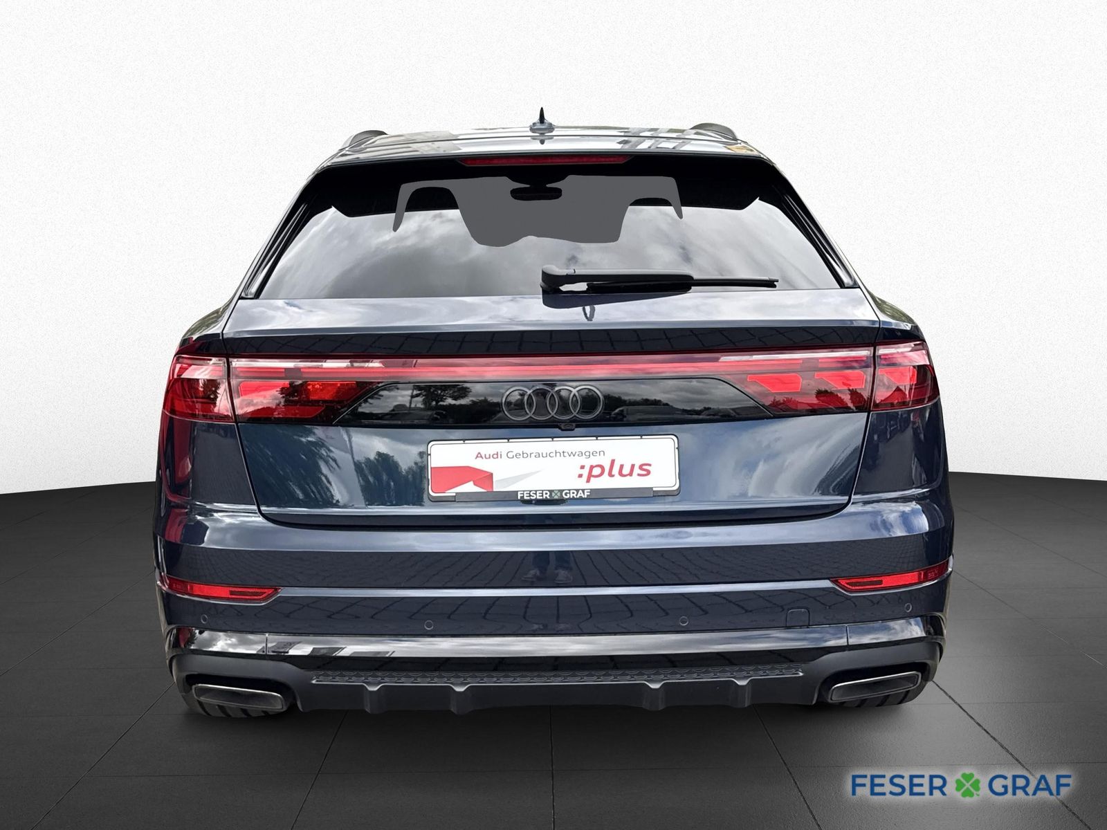 Audi Q8 50 TDI qu 2x S line AHK PANO HuD 360° ABT 23"