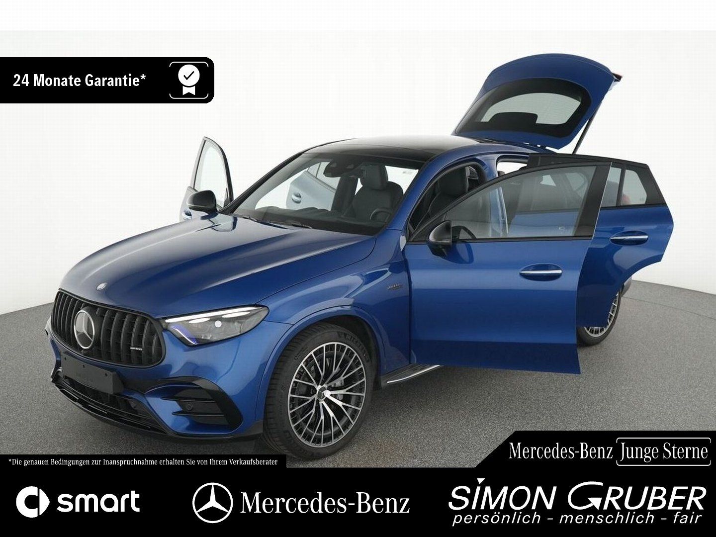 Mercedes-Benz GLC 43 4M Coupé AMG Night II RealPerfo Burm AHK