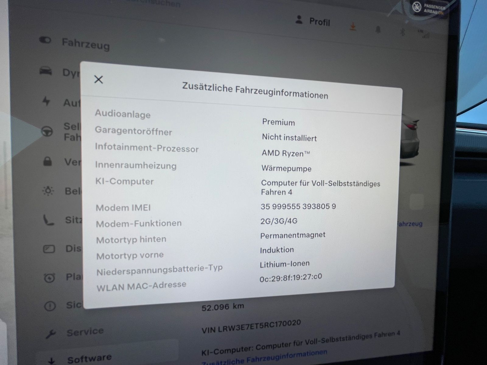 Tesla Model 3 AWD/Performance/Facelift/1.Hand/Mwst.