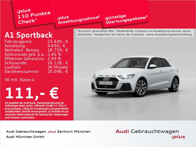 Audi A1 Sportback 25 TFSI S tronic advanced - Samsaru's Car Outlet