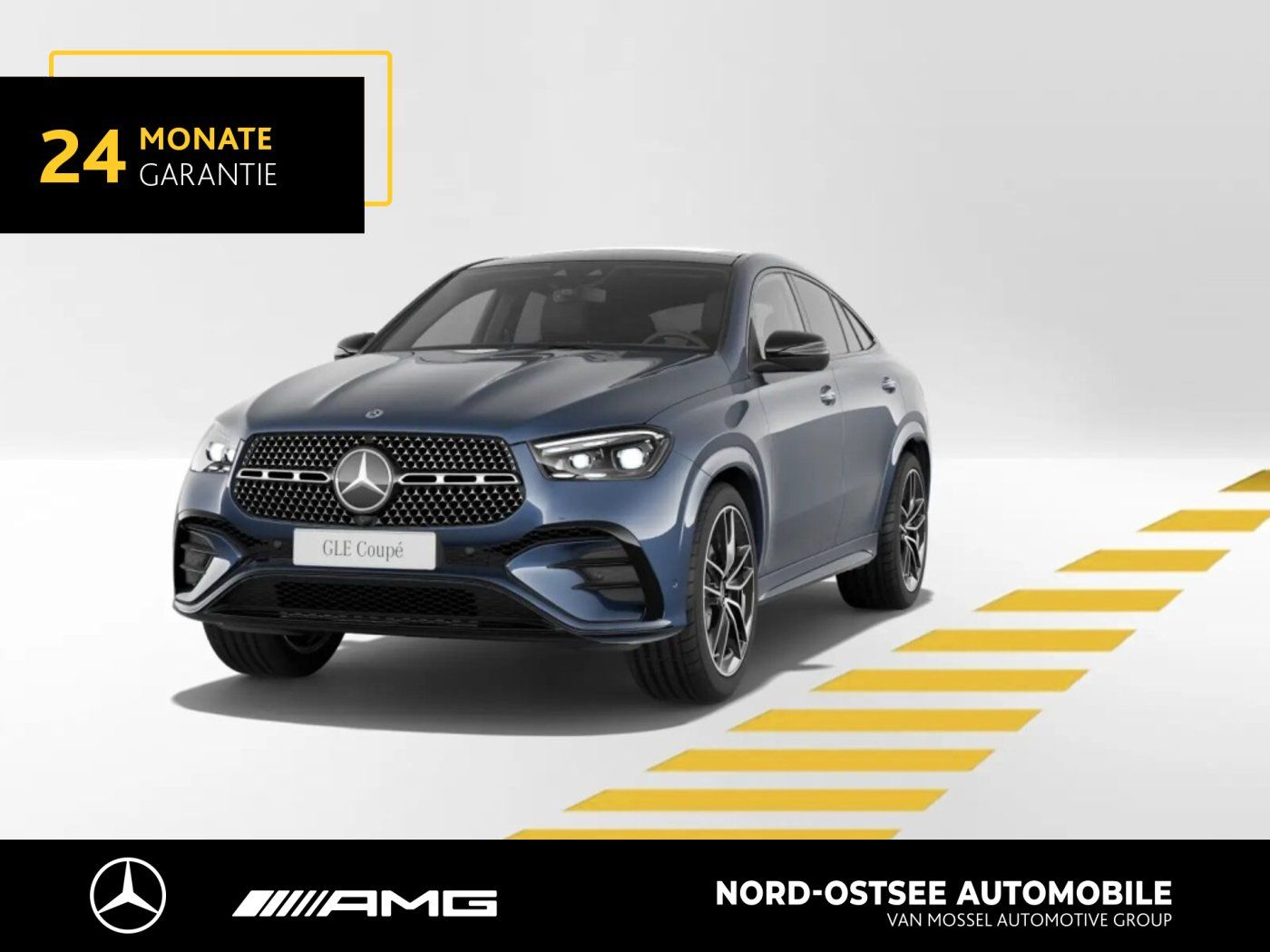 Mercedes-Benz GLE 450 d COUPE 4M AMG NIGHT BURMESTER DISTR AHK