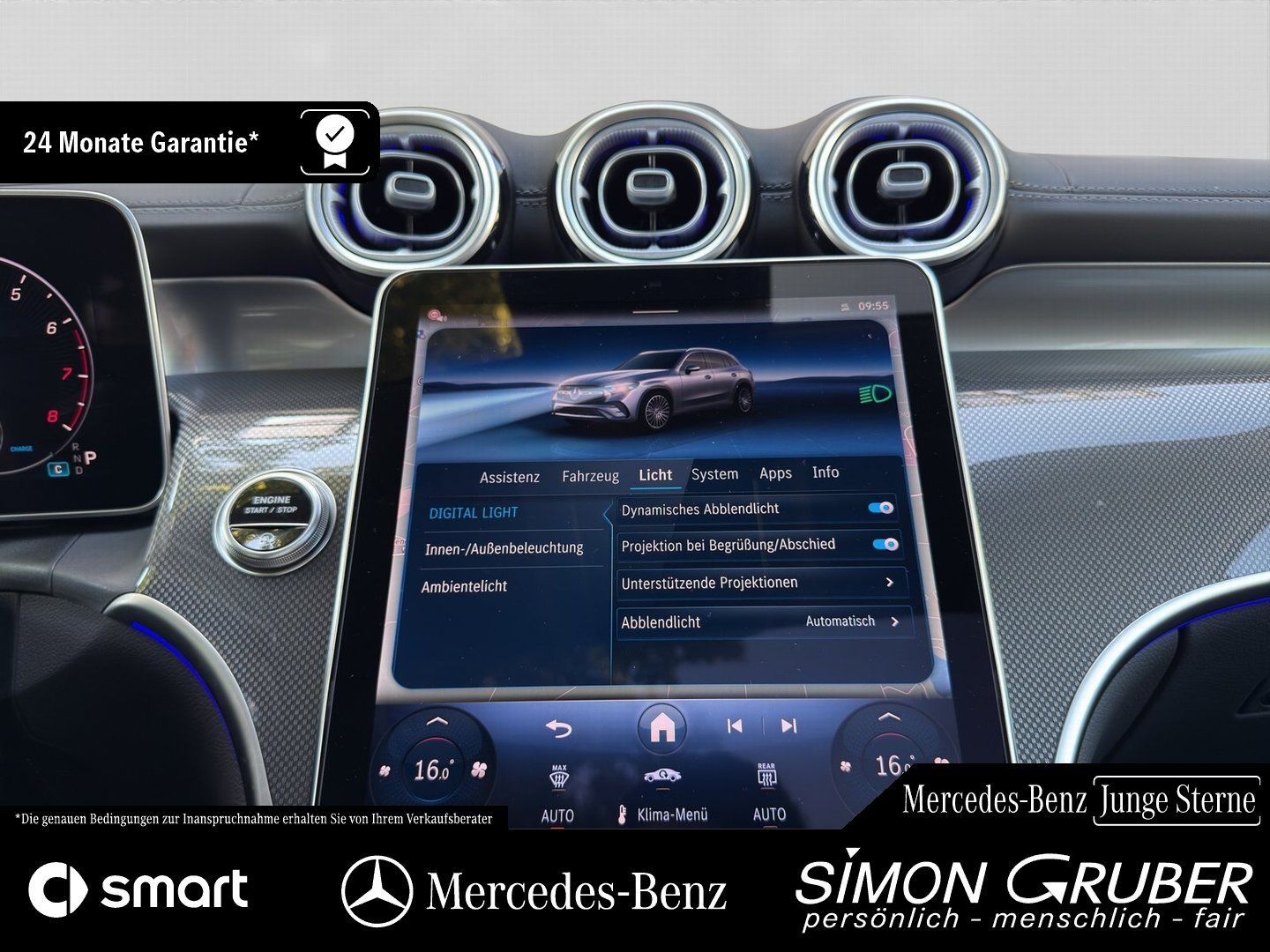 Mercedes-Benz GLC 200 4M AMG Night Pano Burm HUD Airmatic AHK