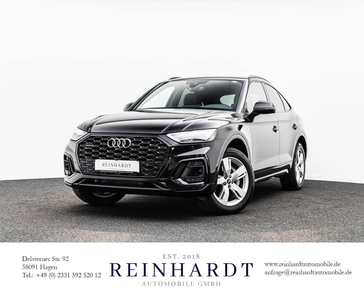 Audi Q5 SPORTBACK 55TFSIe Q S LINE BLACK LED/ACC/KAM.