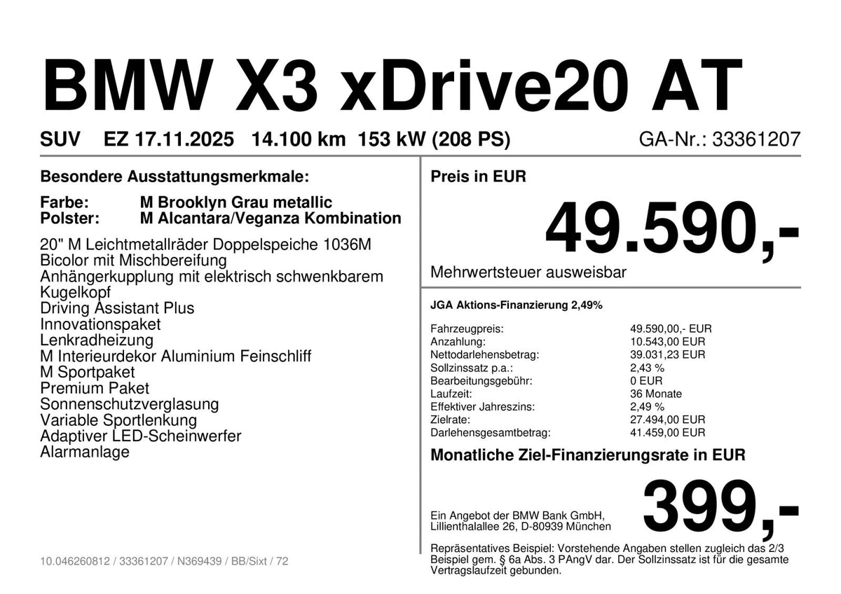 BMW X3