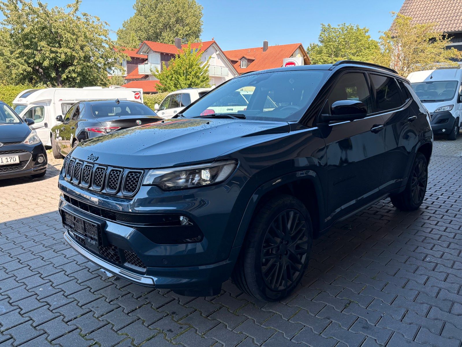 Jeep Compass S Plug-In Allrad Schiebedach, Leder,AHK