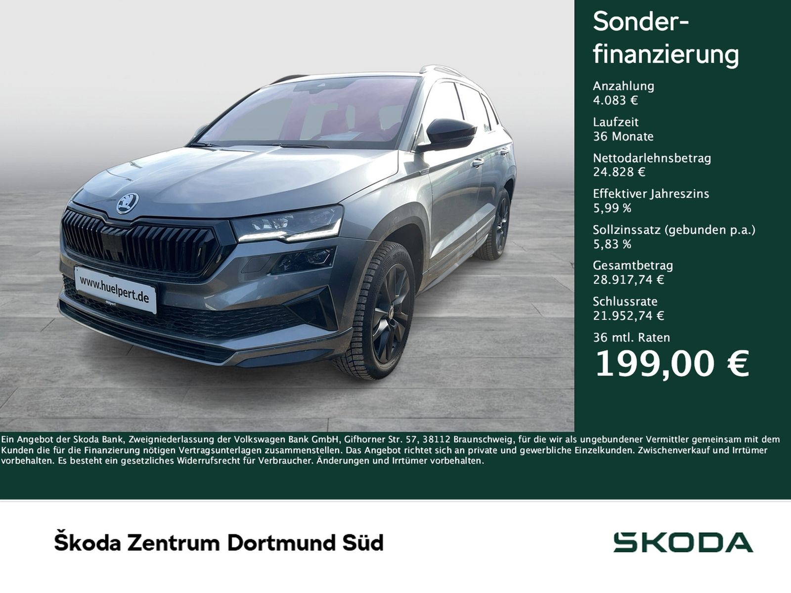 Skoda Karoq 2.0 SPORTLINE 4X4 LEDER CAM ACC MATRIX NAV