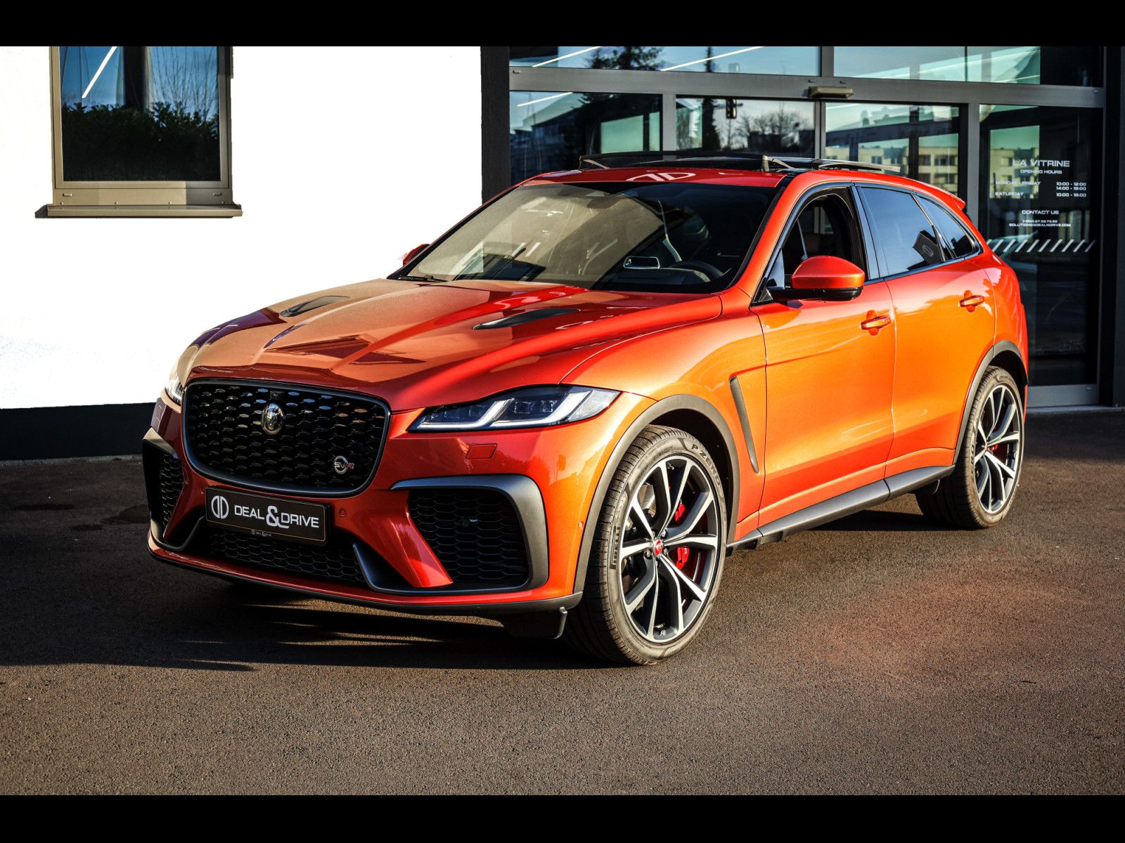 Jaguar F-Pace 5.0 P550 SVR AWD°ORANGE ATACAMA SVO°AHK