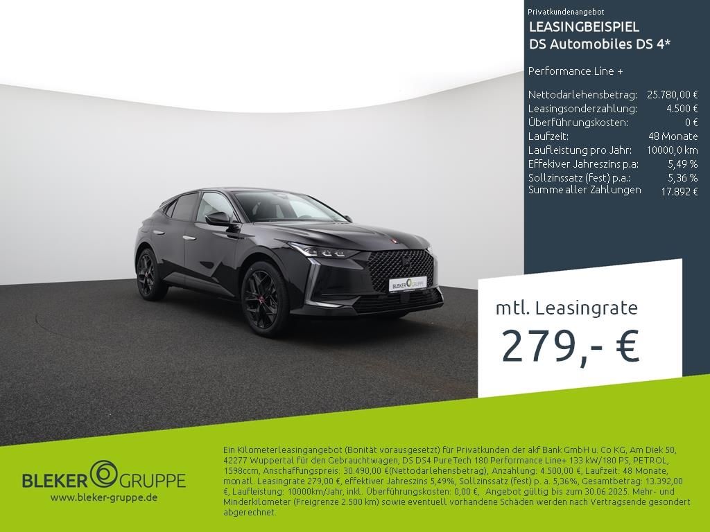 DS Automobiles DS4 Performance Line +