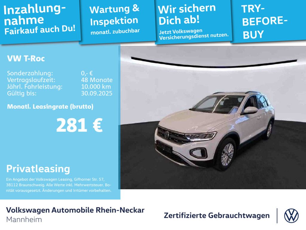 Volkswagen T-Roc 1.0 TSI Life - Samsaru's Car Outlet