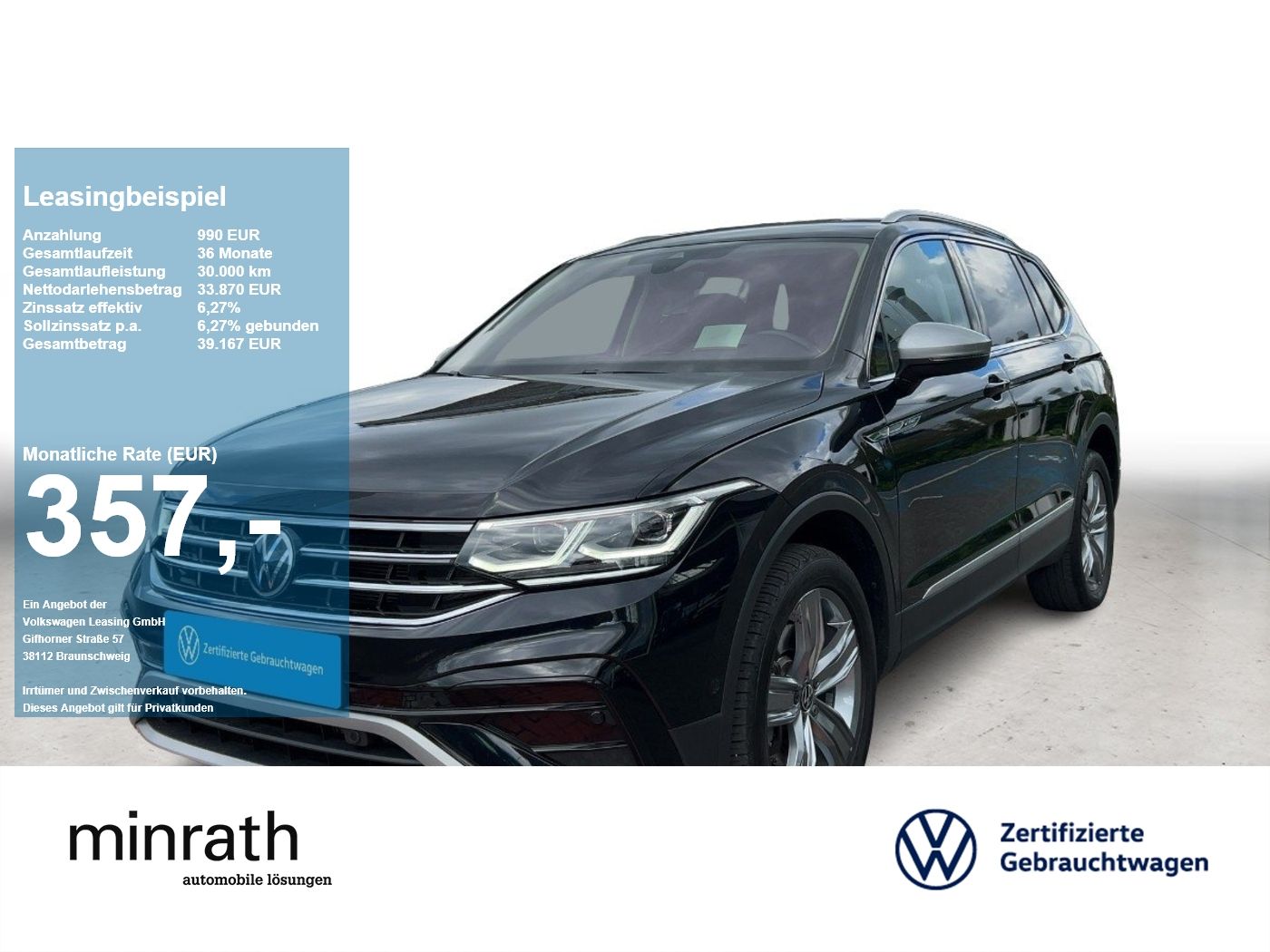 Volkswagen Tiguan Allspace Elegance 4M TDI DSG AHK+MATRIX