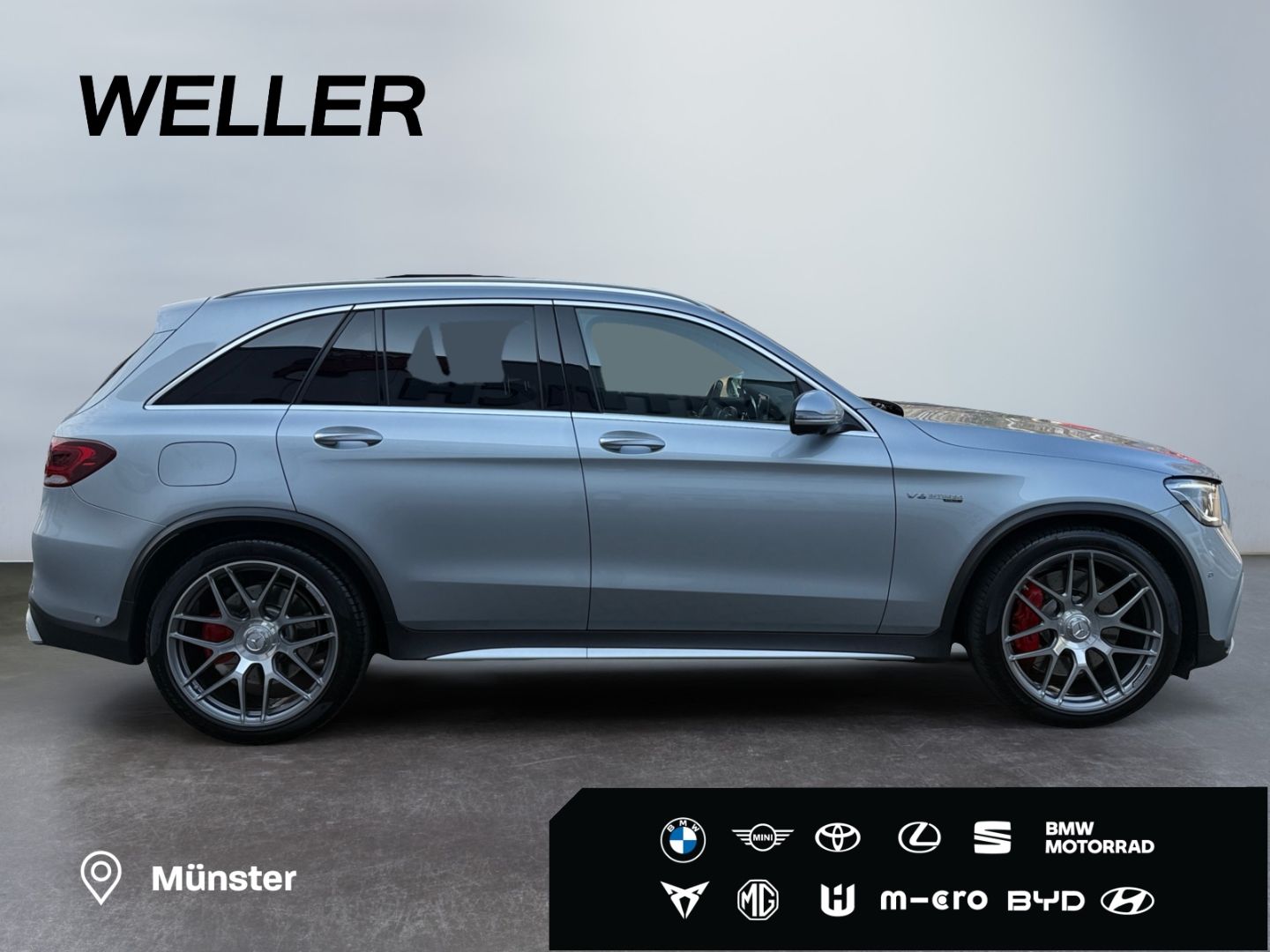 Mercedes-Benz GLC 63 AMG S 4M+ S-Shift 9G *LED*Burmes*Pano*360