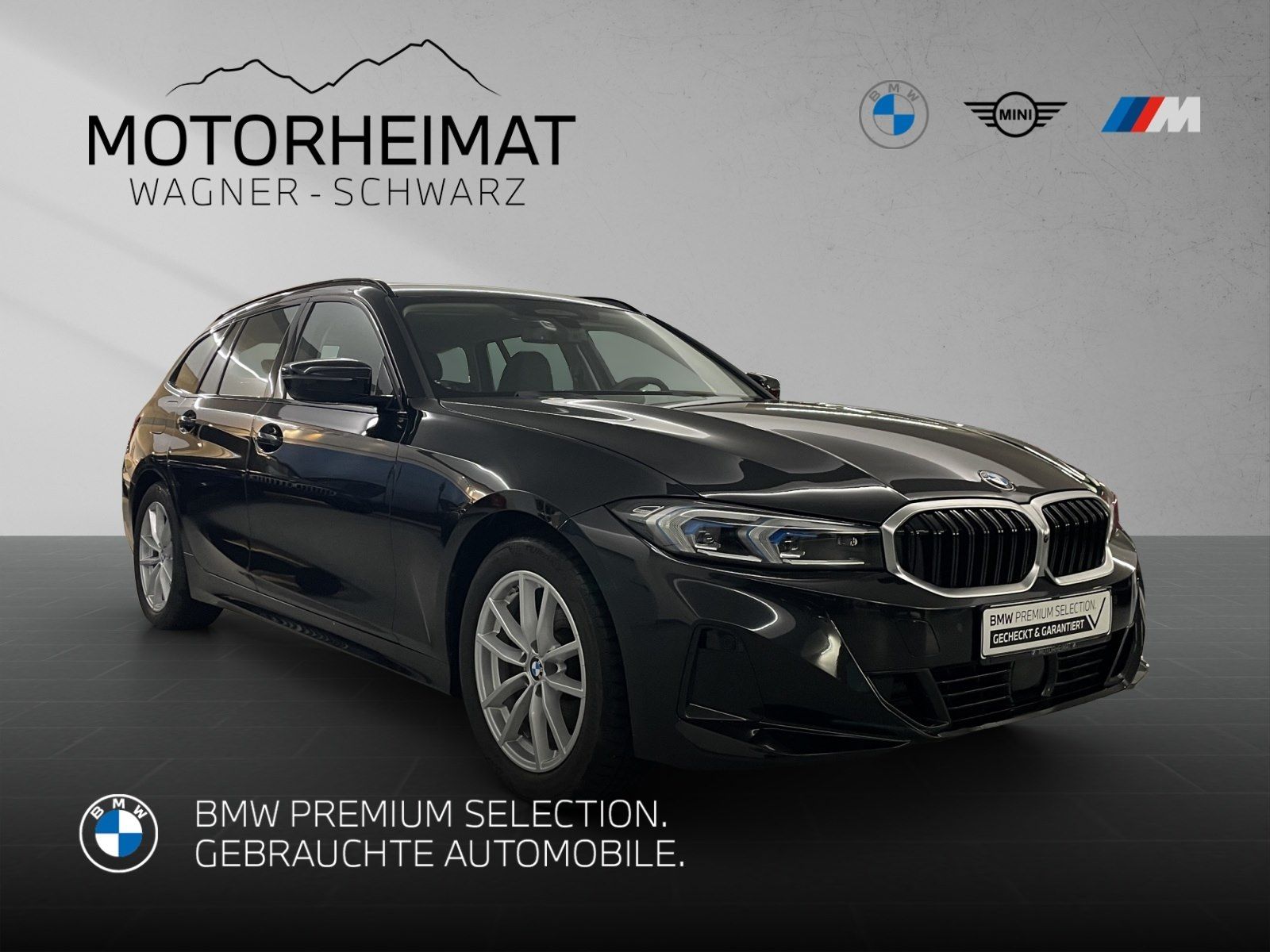 BMW 320d Touring AHK 360° ACC Standhzg Service Incl.