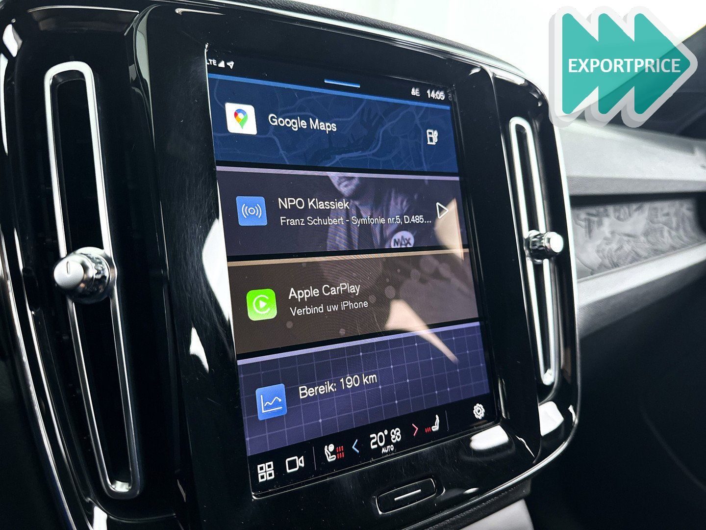 Volvo XC40 Recharge Plus 70 kWh | Stoel- en stuurverwa