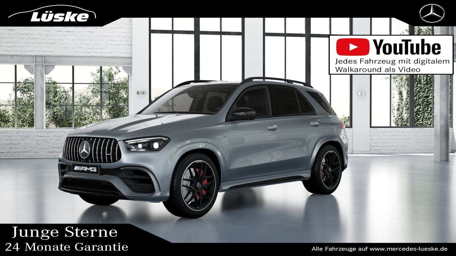 Mercedes-Benz GLE 63 AMG S 4M+ Night Kreuzspeiche VMAX Massage
