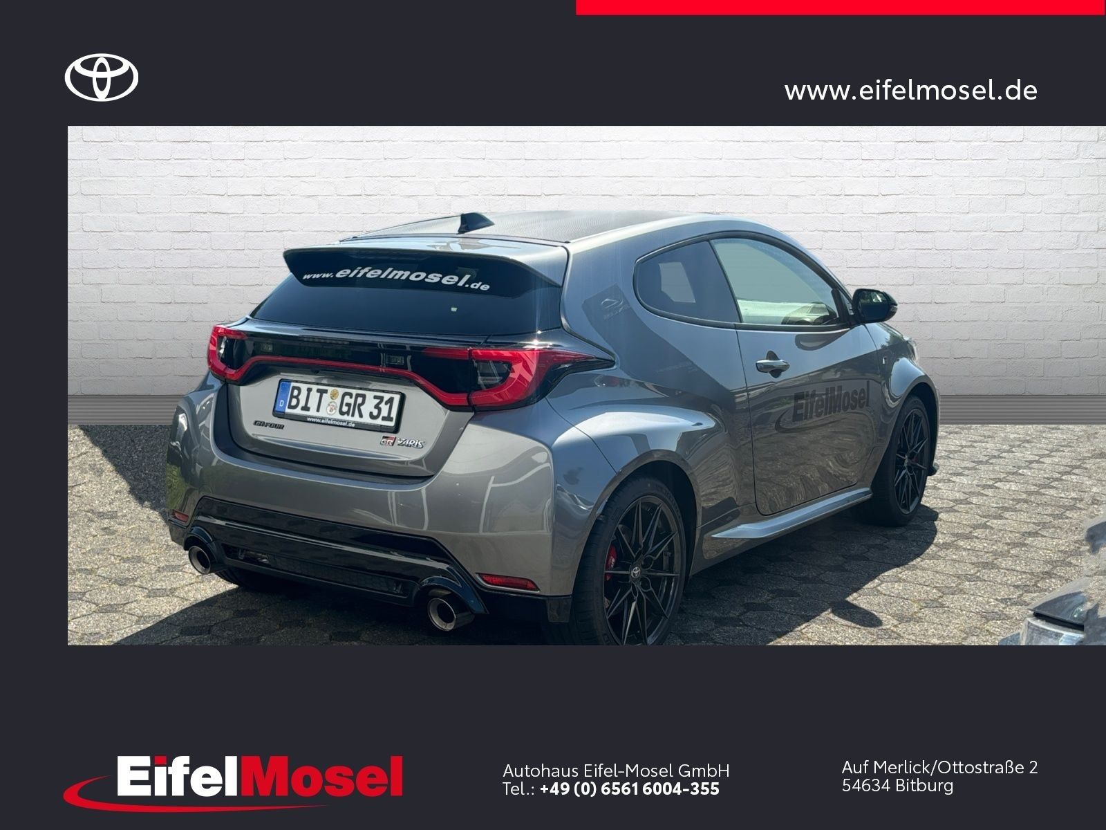 Toyota GR Yaris GR 1.6 Turbo Schmiedefelgen bis 15 Jahr