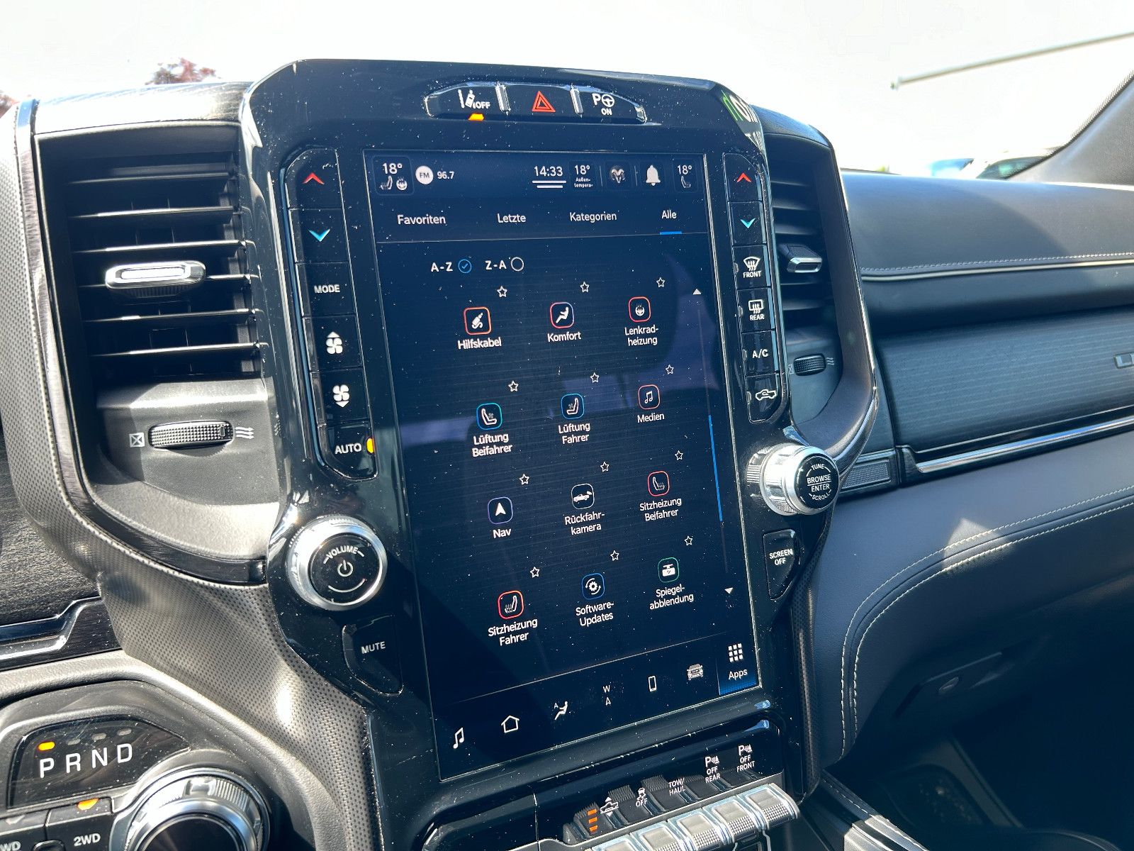 Dodge RAM 1500 Limited LPG Luft LED HUD  Retrax dt.Fzg