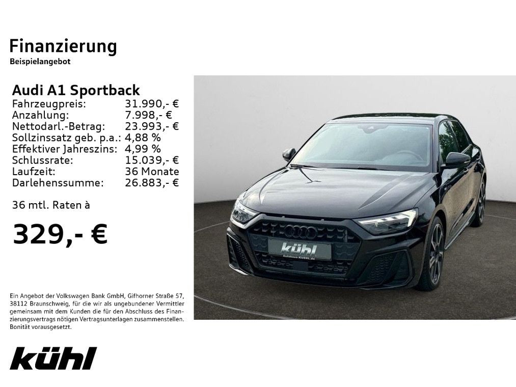 Audi A1 Sportback 40 TFSI S-tronic S line - Samsaru's Car Outlet