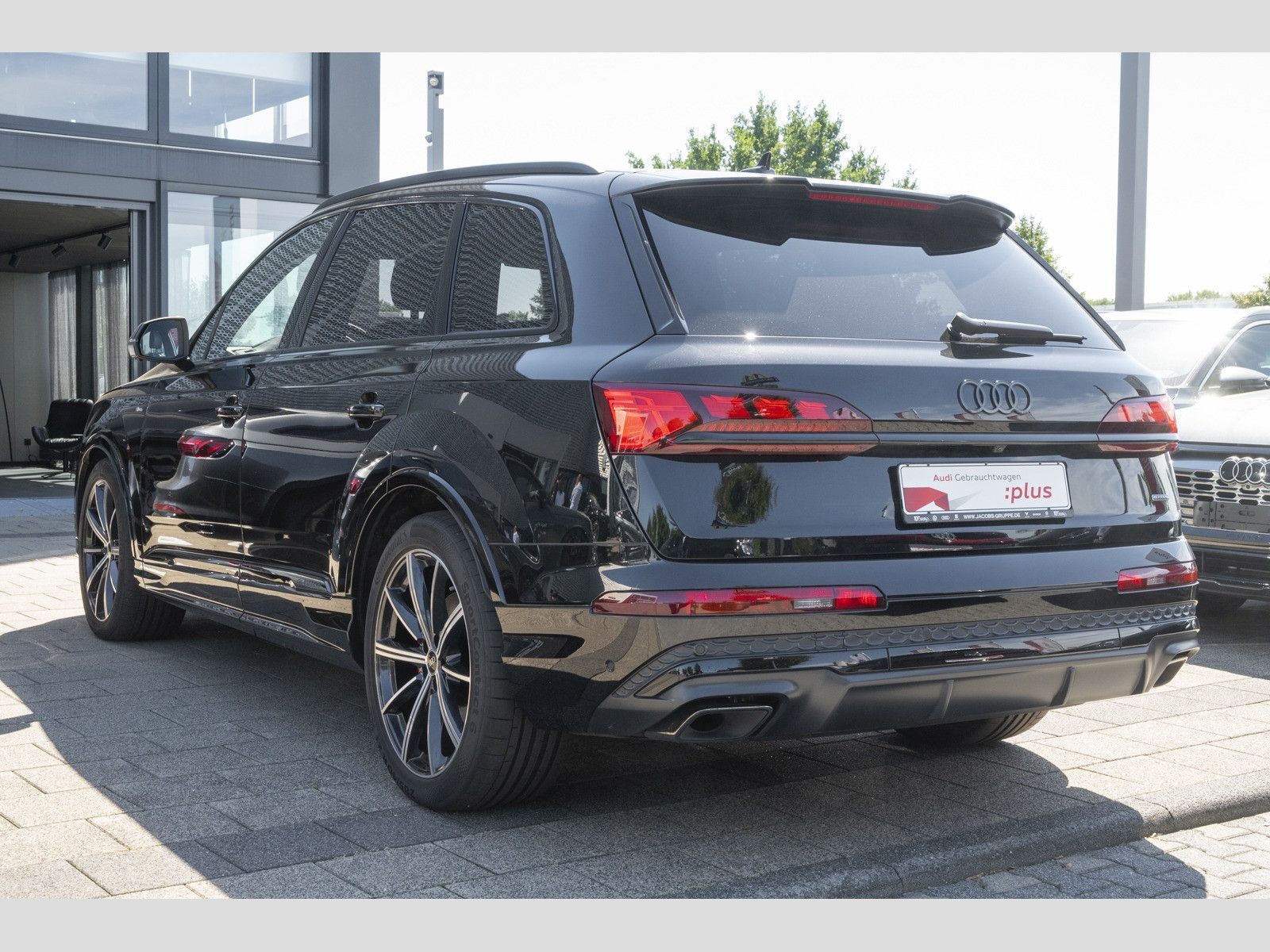 Audi Q7 50TDI 2xS line/All Black/7-Sitze/360°/Pano/Hu