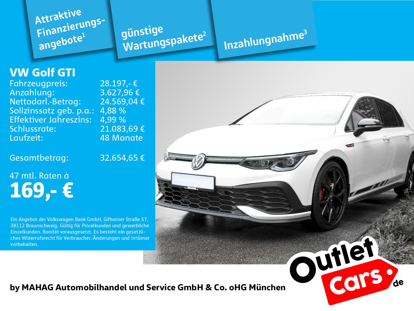 Volkswagen Golf VIII GTI Clubsport 2.0 TSI BlackStyle Leder