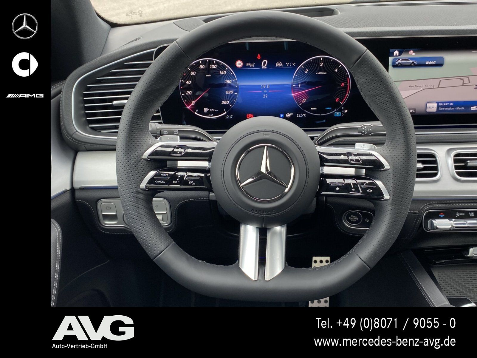 Mercedes-Benz GLE 450 d 4M AMG Pano HuD Stndhzg AHK Air 360°