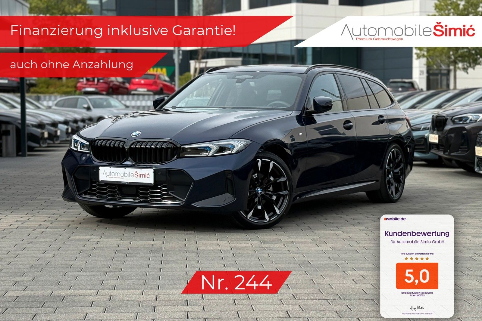 BMW 320d xD M Sport HuD pro 19" AHK hifi StHz memory