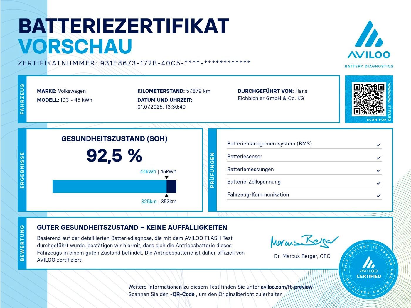 Volkswagen ID.3 Pure Performance - Samsaru's Car Outlet