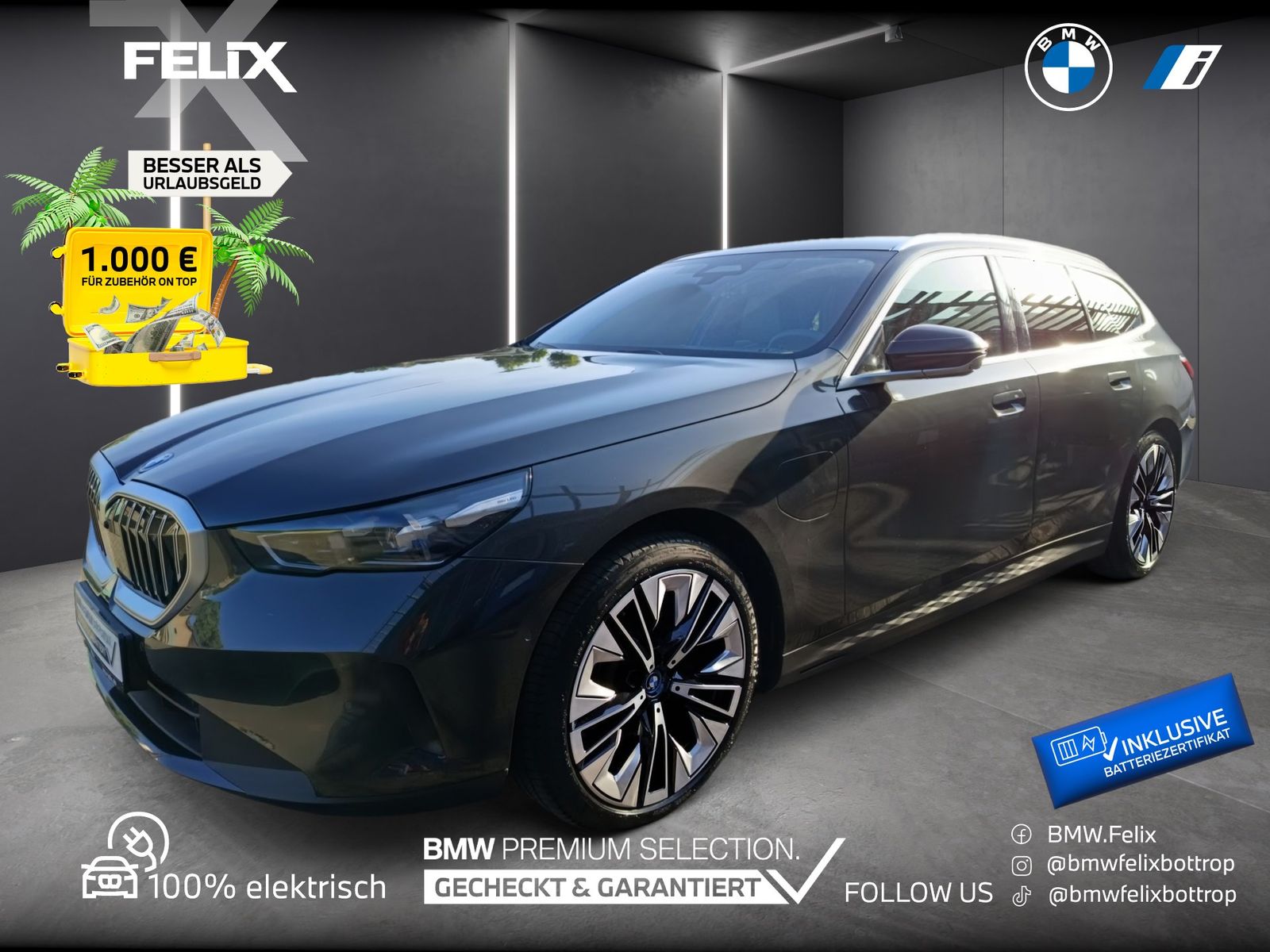 BMW 530e Touring+ICONIC GLOW+20"ALU+KOMFORTSITZE+