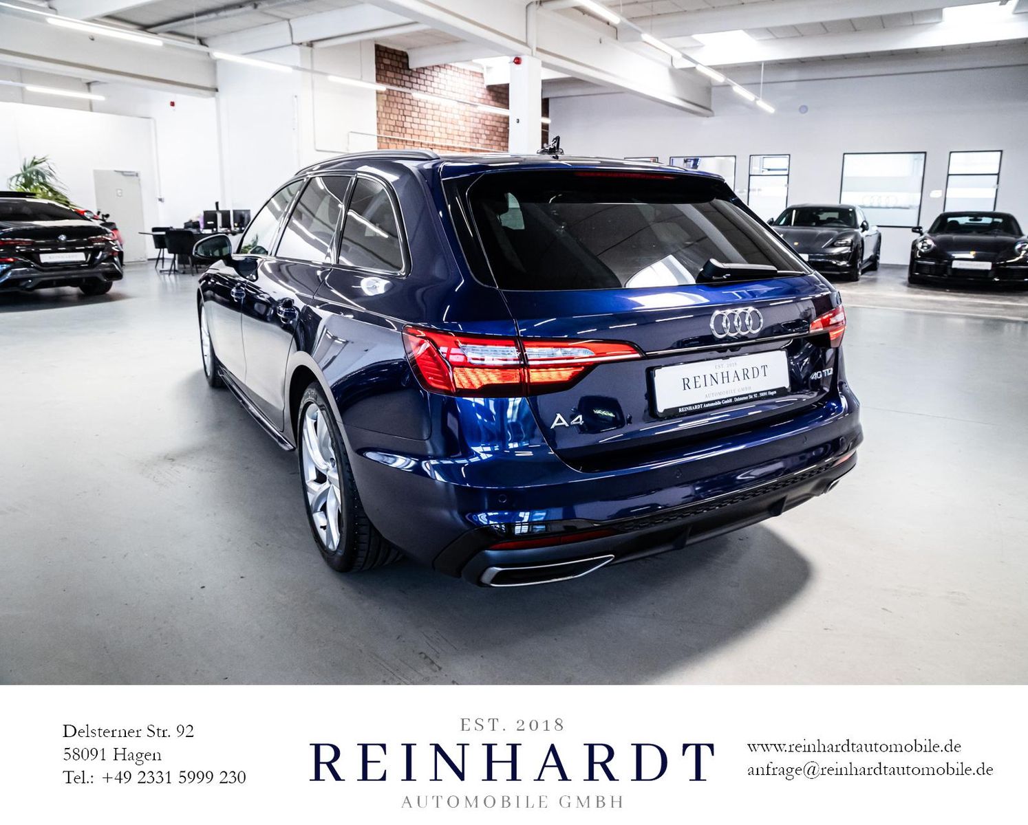 Audi A4 AVANT 40 TDI S LINE Black - Samsaru's Car Outlet