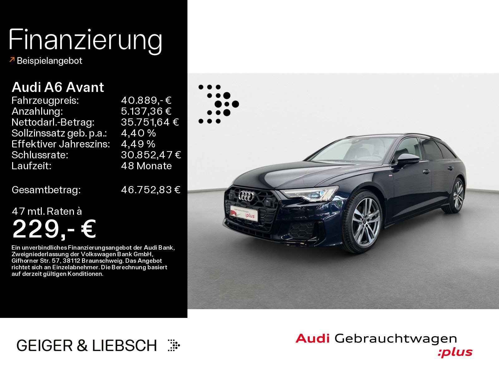 Audi A6 Avant 40 TDI S-LINE*NAVI-PLUS*MATRIX*HUD*OPTI