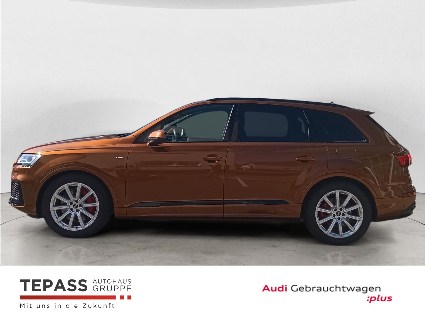 Audi Q7 55 TFSI e S LINE AHK PANO NAVI B&O LUFT HUD