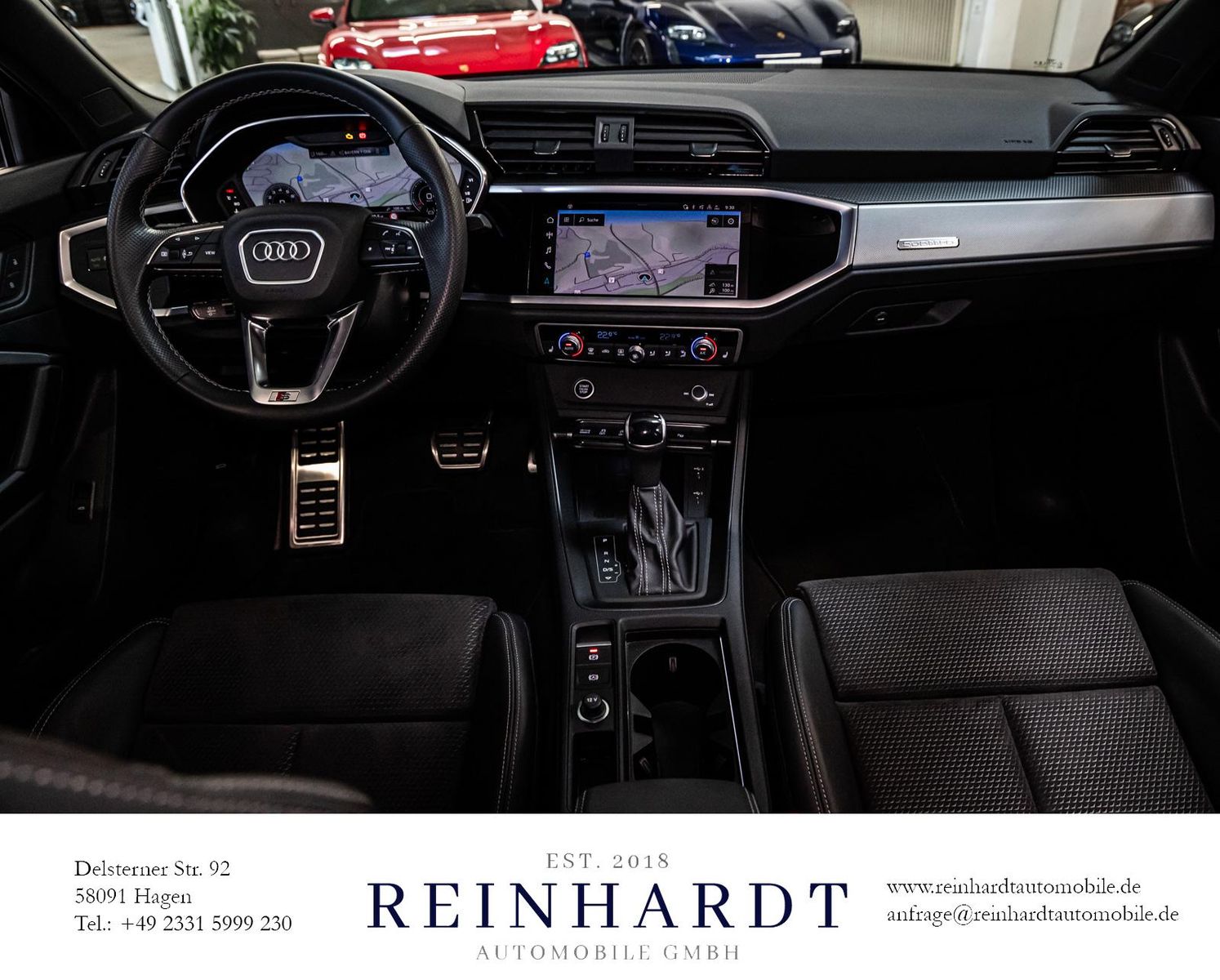 Audi Q3 SPORTBACK 40TFSi Q S LINE BLACK - Samsaru's Car Outlet