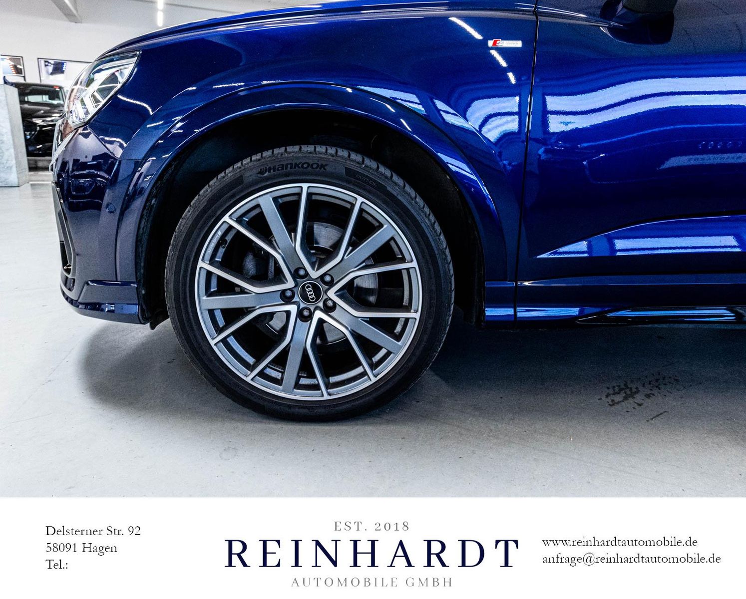 Audi Q3 45TFSi Q 2x S LINE BLACK - Samsaru's Car Outlet