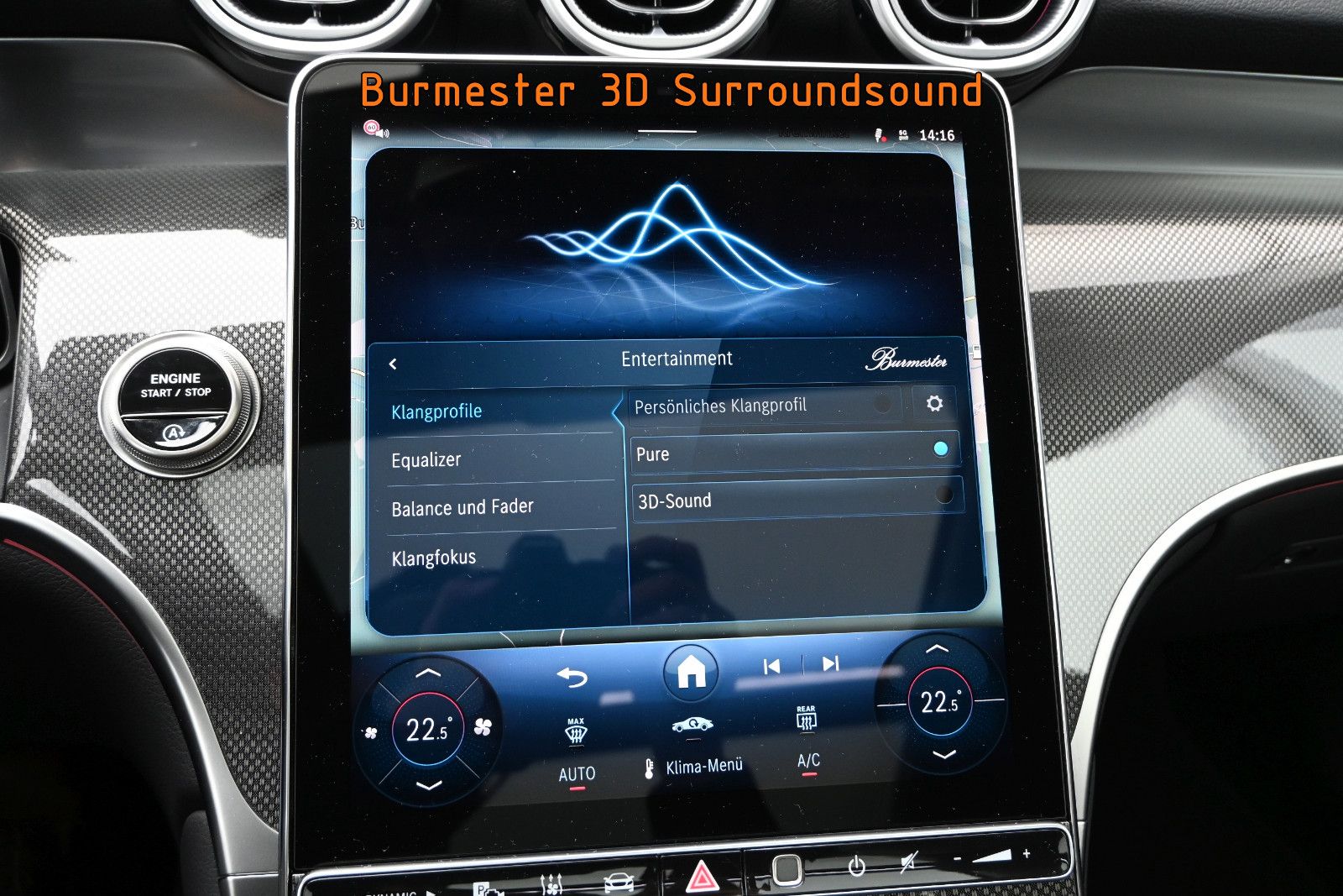 Mercedes-Benz GLC 220 d 4M. °ACC°AHK°HUD°MEMO°PANO°STHZG°360°